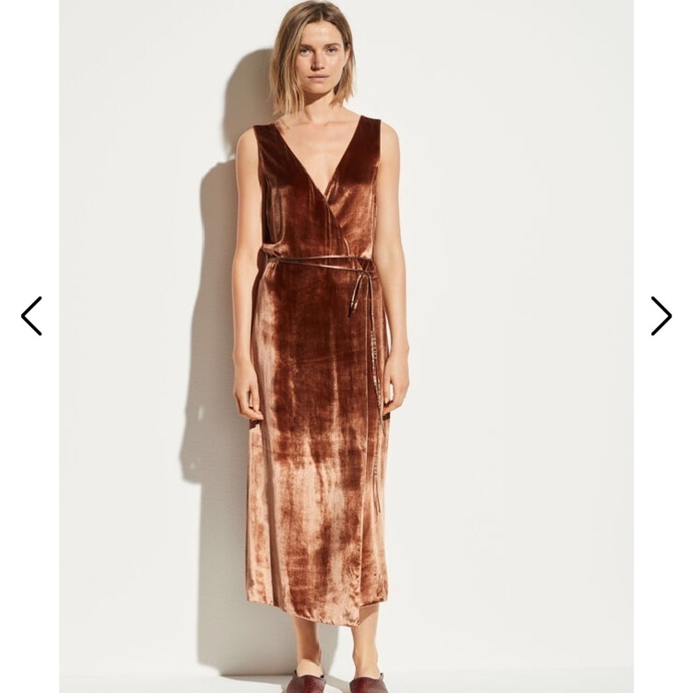 Vince Panne Wrap Dress